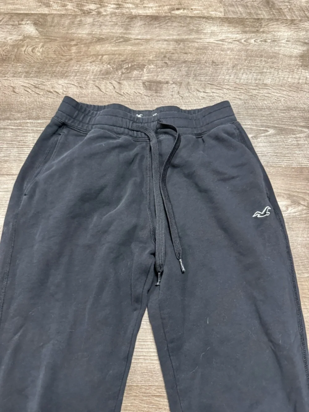 Hollister Black Jogger Style Sweatpants Size XS
